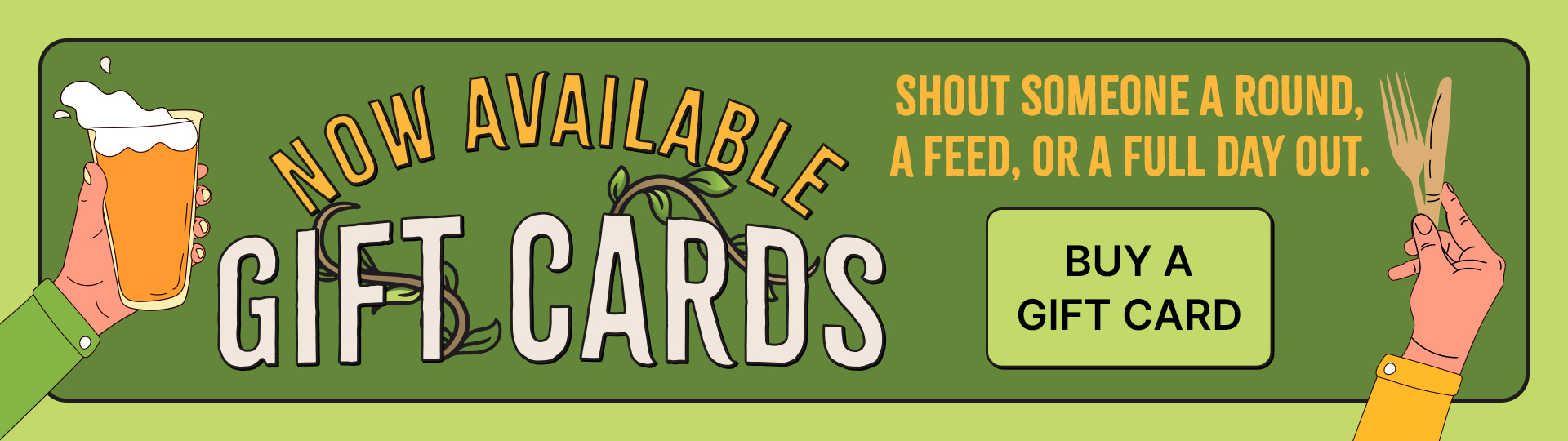 Parklands Tavern Gift Cards